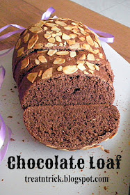 Chocolate Loaf Recipe @ treatntrick.blogspot.com