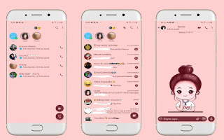 Girl 2 Theme For YOWhatsApp & Fouad WhatsApp By Leidiane
