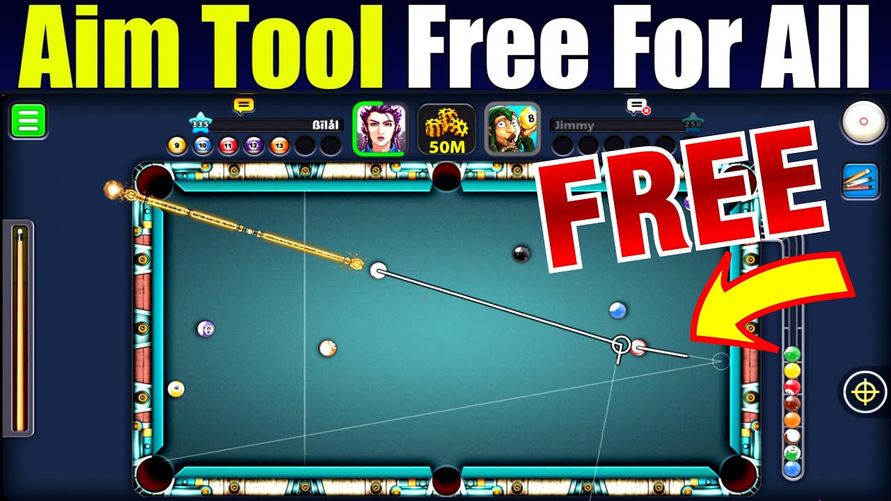 Aim Tool Free For All 8 Ball Pool 2020