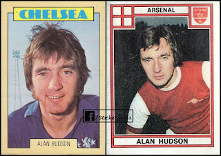 Alan Hudson Arsenal Panini 1978