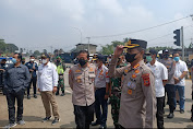 Ciptakan Mudik Sehat, Aman dan Lancar Kabid Humas Polda Jabar Tinjau Pos Pelayanan Pamulihan Sumedang