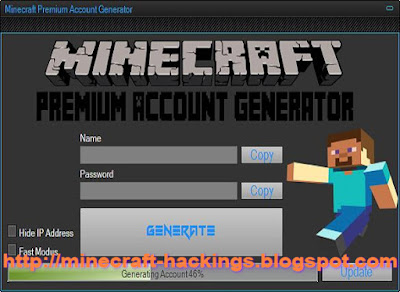 MineCraft Premium Account Generator