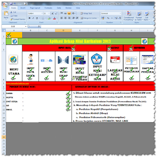 Download File Aplikasi Penilaian Kurikulum 2013 Revisi Terbaru 2016