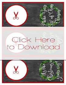 Free Printable Holiday Creamer Gift Tags | Three Designs | Instant Downloads