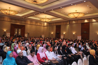 Ballroom penuh sesak dengan ahli VeMMA dari seluruh MALAYSIA & INDONESIA