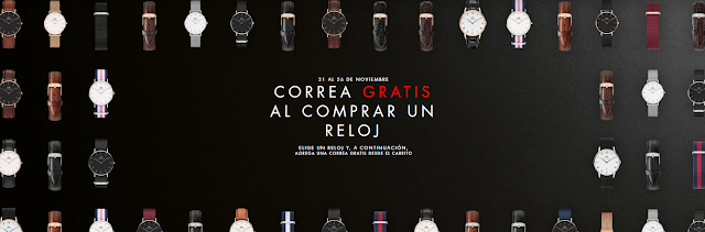 Black Friday 2018 ofertas Daniel Wellington