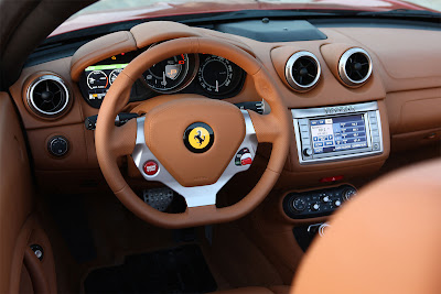 2011 Ferrari California Cockpit