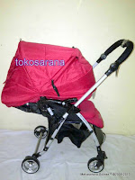 1 Kereta Bayi CocoLatte CL623 Coni Capella dengan Reversible Handle