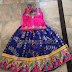 Pythani Border Kids Lehenga