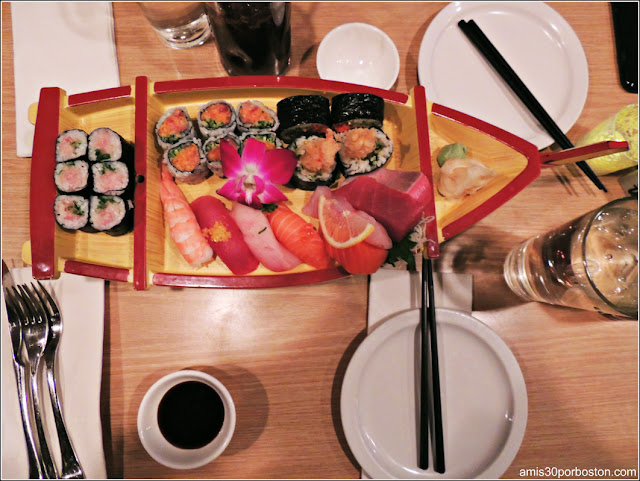 Restaurante Japonés de Kendall Square: Boat 1* (24 pcs)   $42