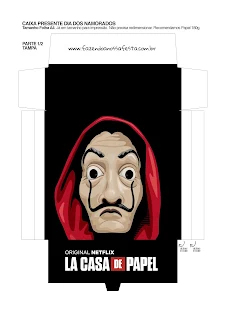 Cajas de la Casa de Papel para Imprimir Gratis. 