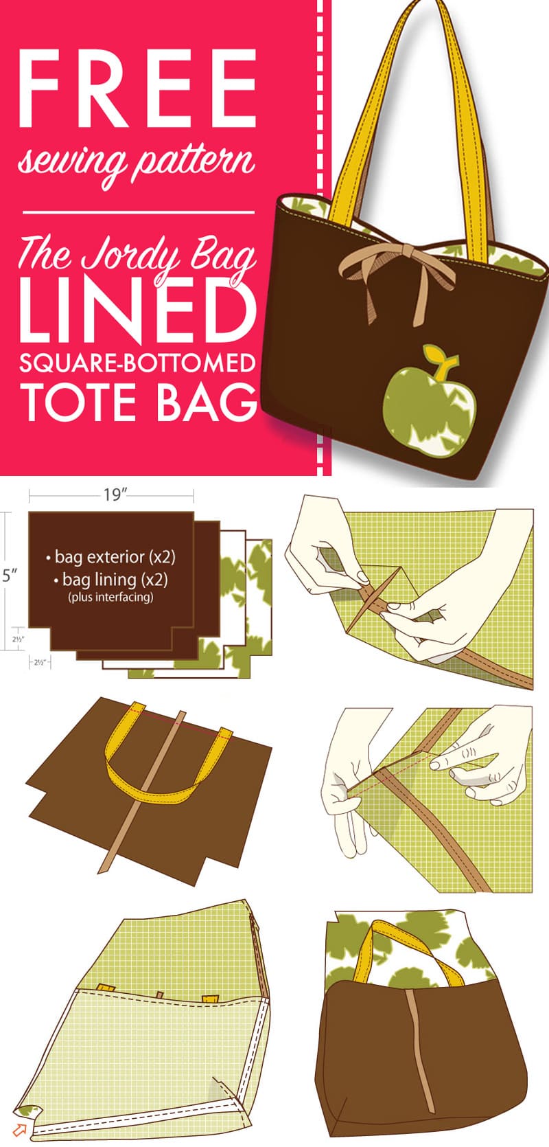 How to make the Jordy Tote Bag