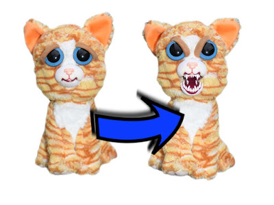 Feisty Pets Toys Will Turn Temperamental and Ferocious Creatures When They Are Squeezed
