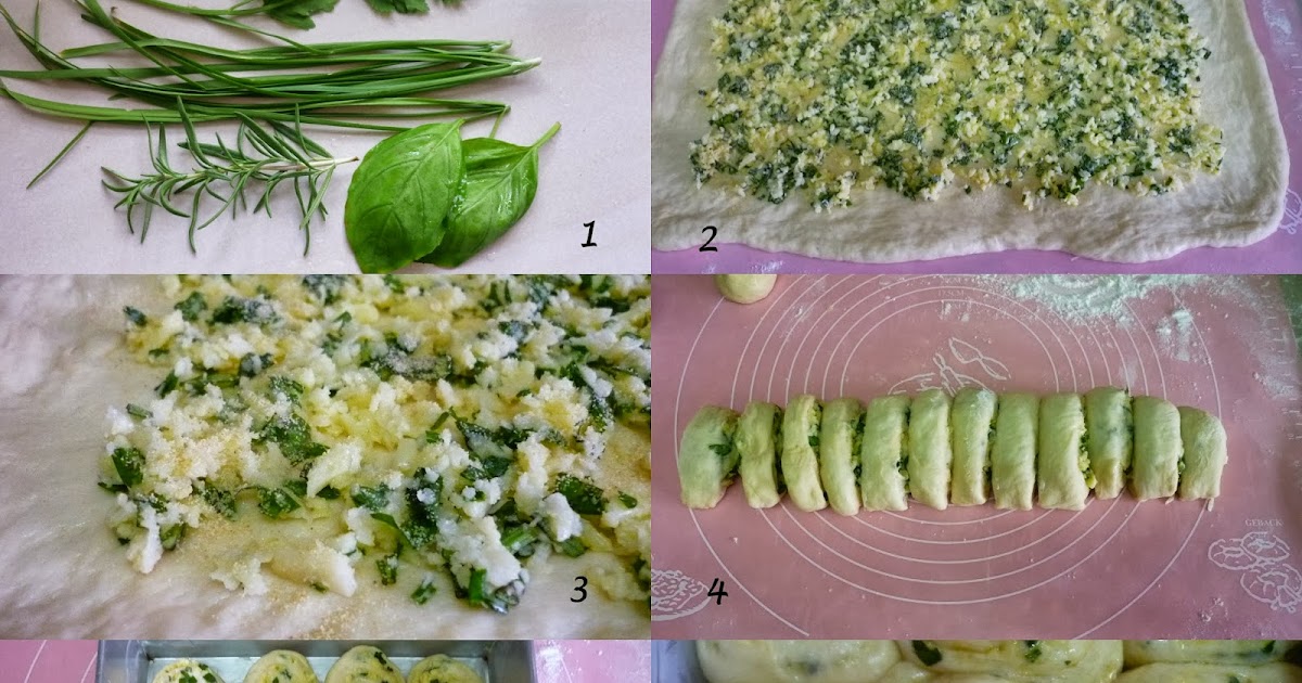 THB : Italian Cheese and Herb Pinwheels