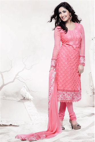 Pakistani Semi-Formal Dresses Collection for Girls