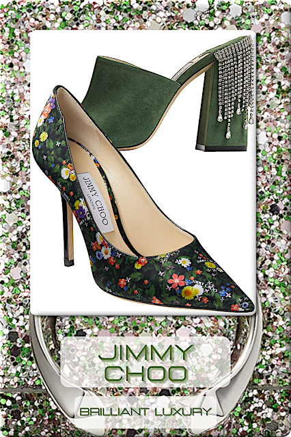 ♦Jimmy Choo Shoes & Bags♦Go Green #jimmychoo #shoes #bags #green #brilliantluxury