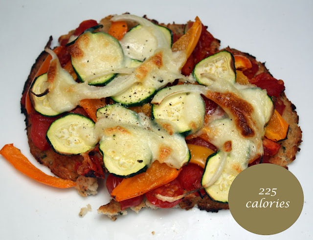 5:2 diet cauliflower pizza recipa meg-made