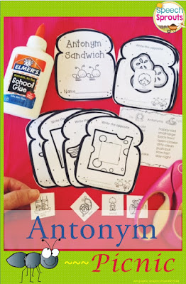 Best Year-End Picks for SLPs: Antonym Picnic www.speechsproutstherapy.com