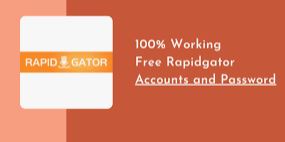 Free@Rapidgator Premium Accounts & Password February 2023