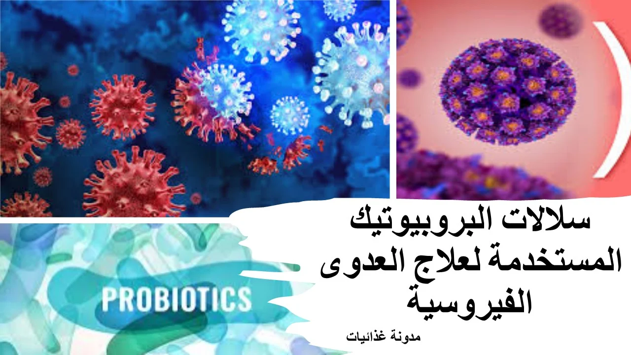 سلالات البروبيوتيك المستخدمة لعلاج العدوى الفيروسية