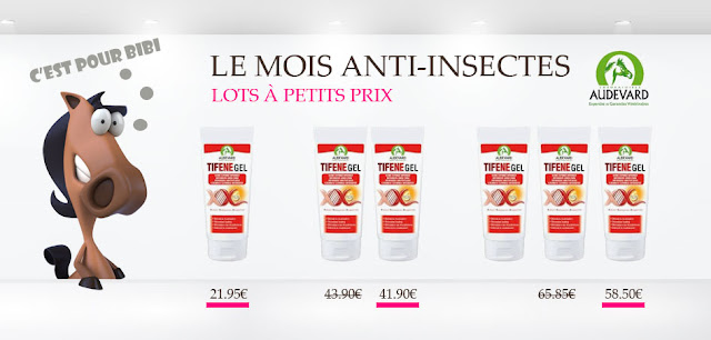 Lots Tifene Gel Audevard à petits prix à partir de 21.95€