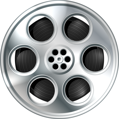 film reel animated