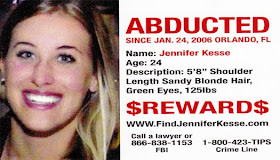 Jennifer Kesse Abducted January 24, 2006, Orlando, FL