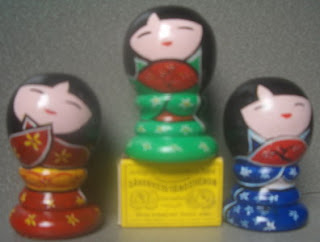 KOKESHI Kokeshi doll Wooddoll Boneka  kayu  jepang 