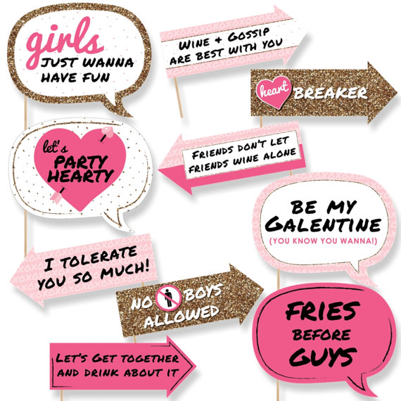 Check out these ideas for Galentine's Day party inspiration! 