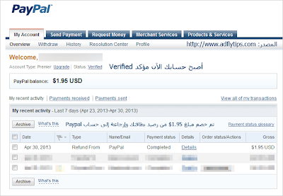 Paypal Verification by Payoneer Mastercard