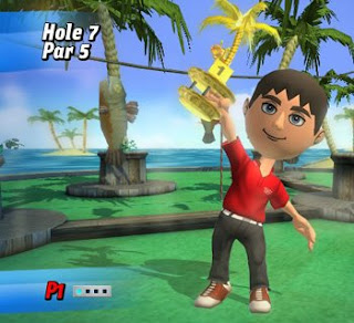 crazy golf video game