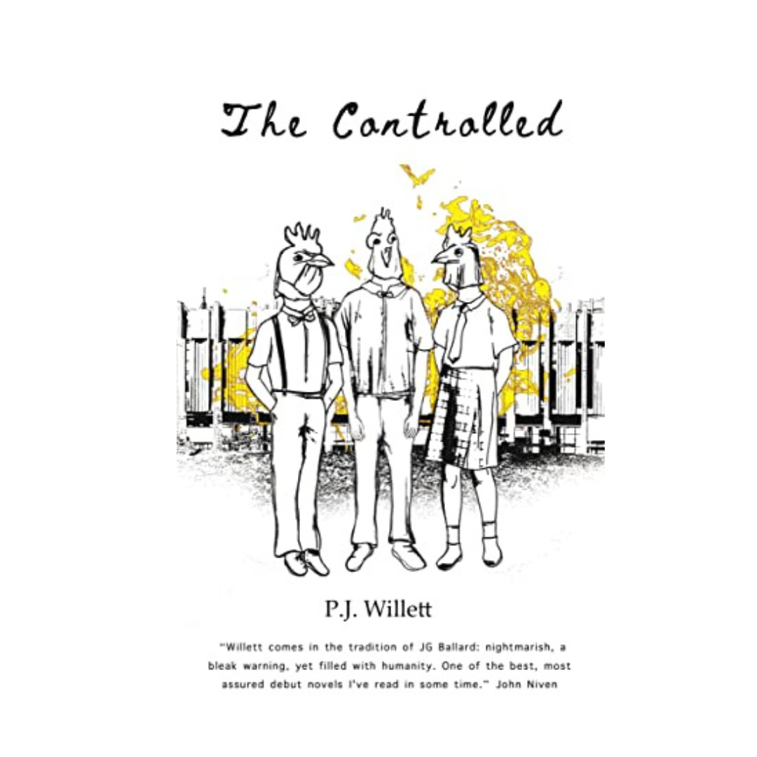 image show ing the book cover for The Controlled by P.J. Willett