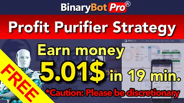 Profit Purifier Strategy | Binary Bot Pro