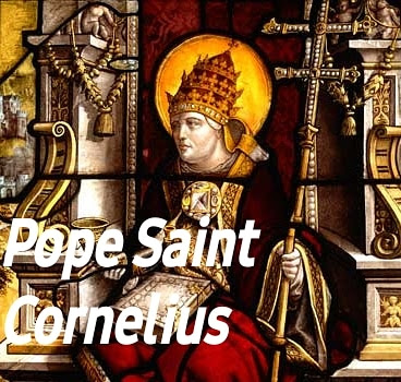 Saint of the Day Profile Pope Saint Cornelius