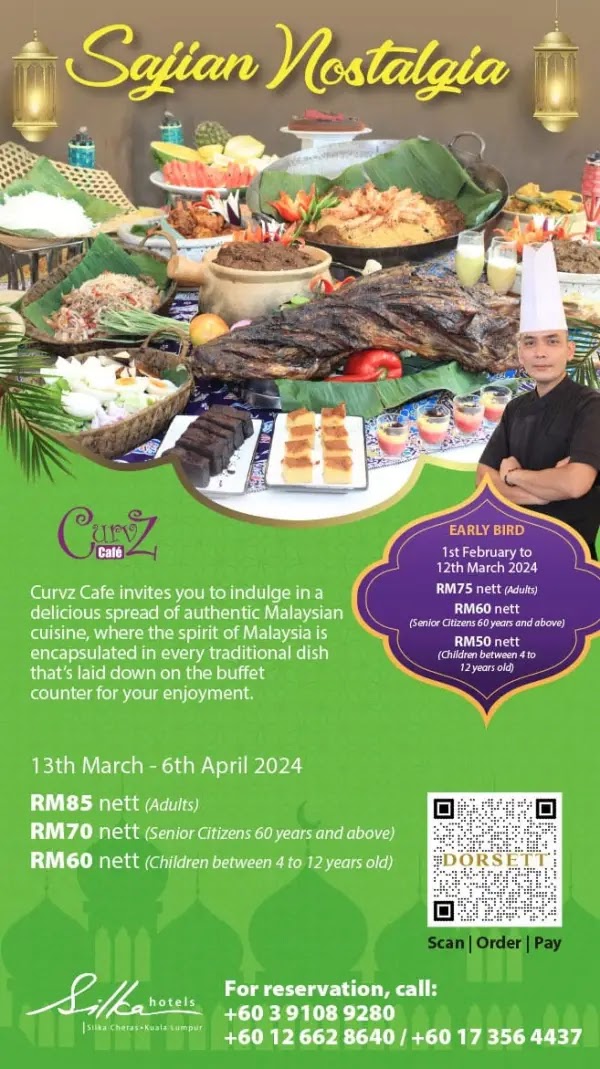 Poster Buffet Ramadhan 2024 di Silka Hotel Cheras