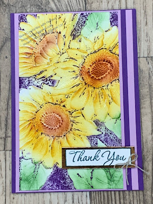Sunflowers 3D Embossing Folder, Stampin' Up!