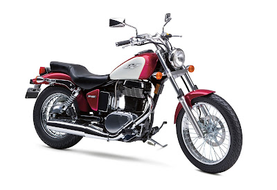 2009 Suzuki Boulevard S40 red