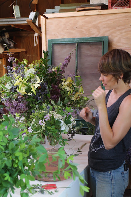 chickadee hill flowers, Emily Henry, flower arranging, maine, maine grown, natural, sustainable, organic, floral design, 