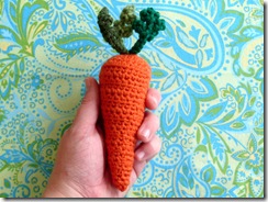 The Silver Hook yarn carrot