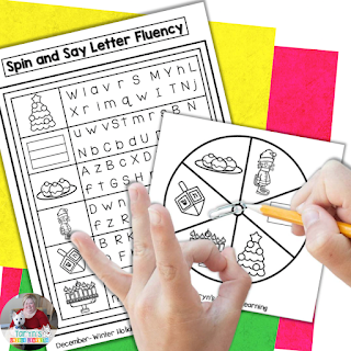 Add these letters and letter sounds fluency centers to your monthly literacy centers for a fun game like approach to learning letters and letter sounds.