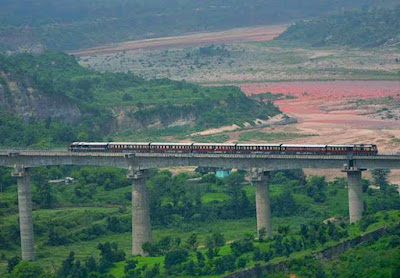 Jammu - Udhampur train route