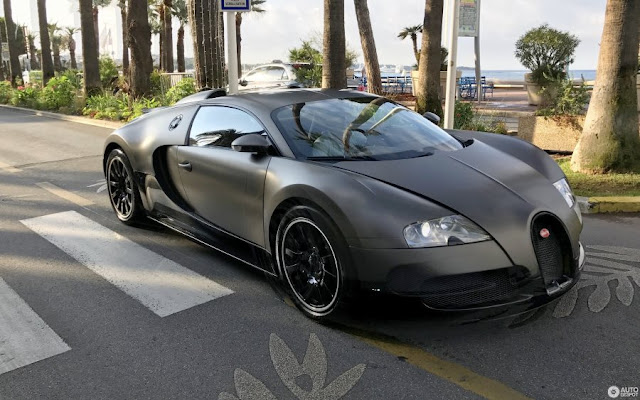 bugatti veyron siyah