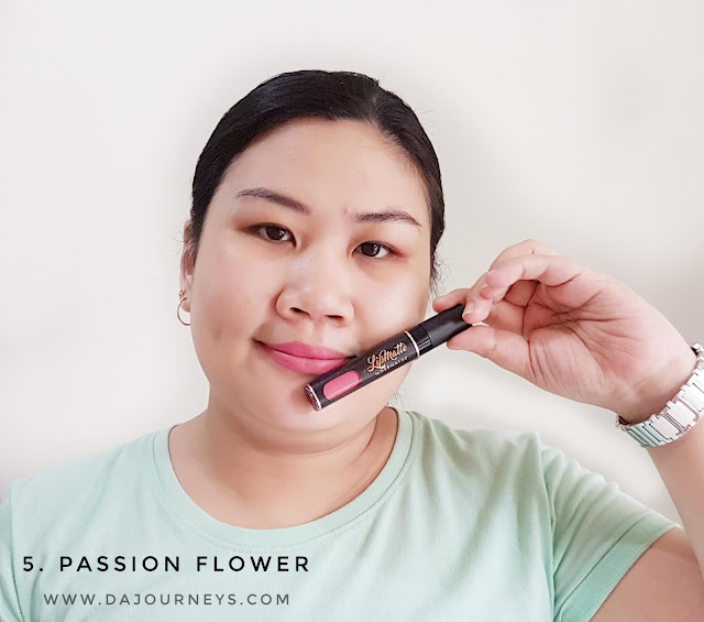 Review Lip Matte Passion Flower by Dermaluz