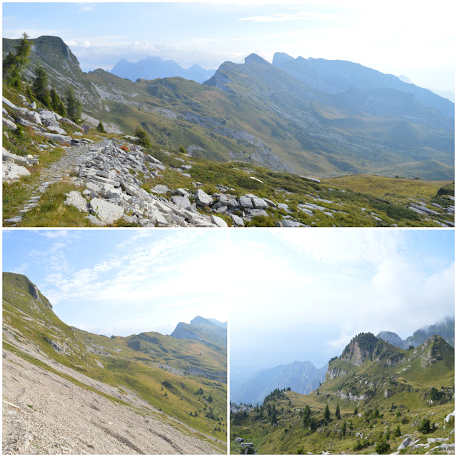 traversata vette feltrine rifugio dal piaz boz