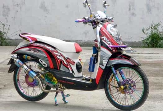 Gambar Modifikasi Honda Scoopy FI Indonesia Motorcycle