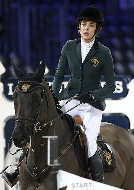 Charlotte Casiraghi attends the Gucci Paris Master 2014 Day-1 in Villepinte, France