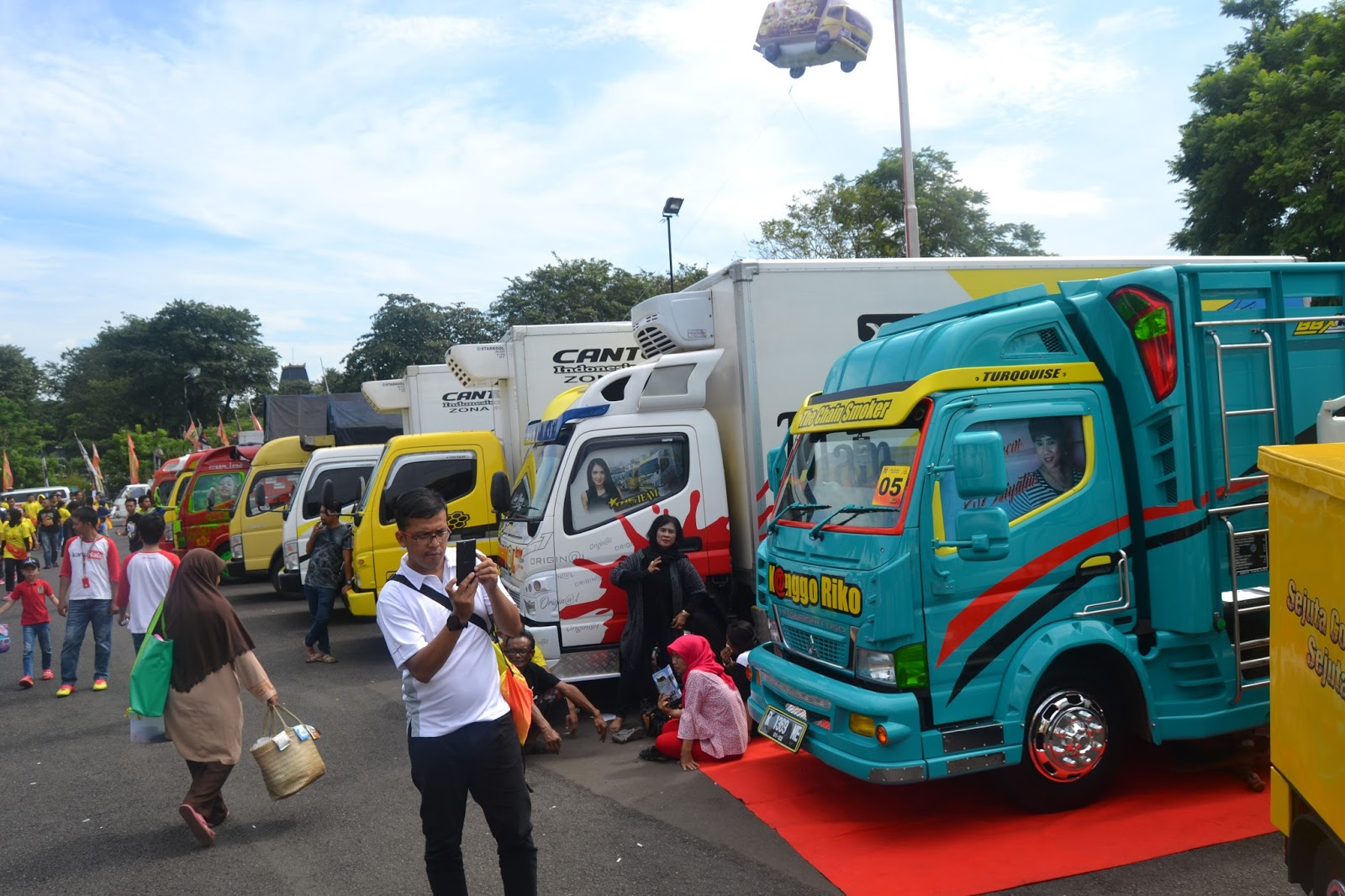 Pemilik Truk Asal Cirebon Jadi Juara Modifikasi Truk 2017 Berita