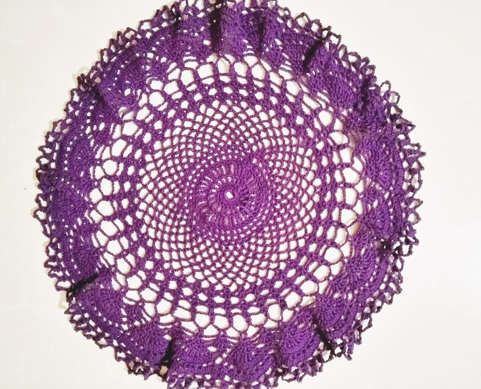 Download Raji's Craft Hobby: Easy Crochet Doily Free Pattern