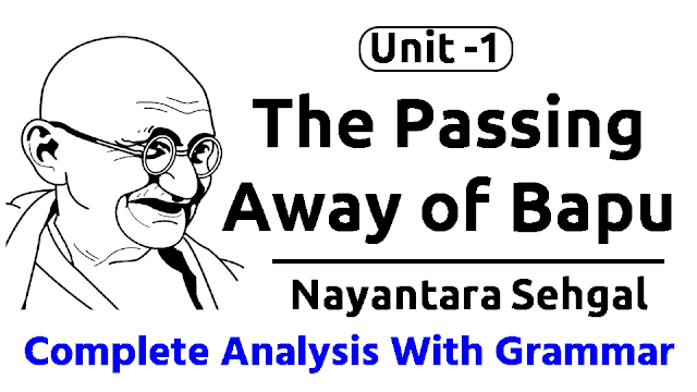 The Passing Away of Bapu