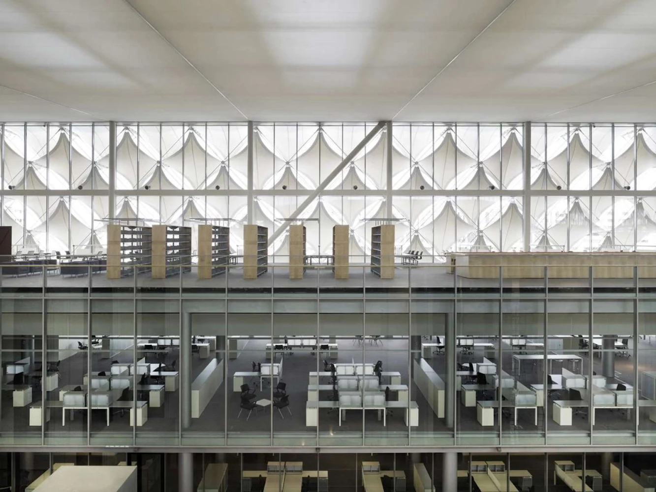 King Fahad National Library by Gerber Architekten